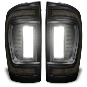 Toyota Tacoma LED Tail Lights - Rear - ORACLE Lighting - Flush Style - Black - `16-`23